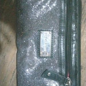 Steve Madden glitter hand purse